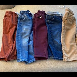 18 month boys pants/jeans lot